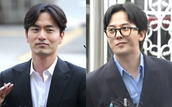 Lee Jin Wook và G-Dragon đều cười tự tin, đắc thắng trong ngày trình diện điều tra. Sau đó, cả 2 đều được chứng minh vô tội