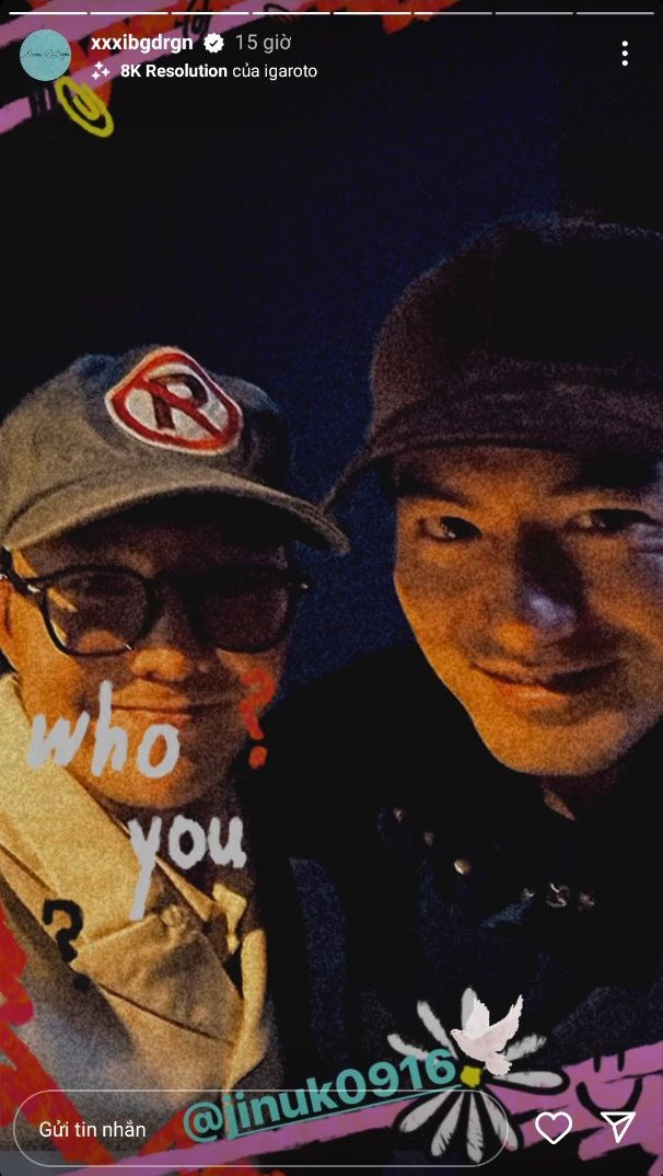Bức ảnh nụ cười ẩn ý của G-Dragon và Lee Jin Wook gây bão mạng xã hội