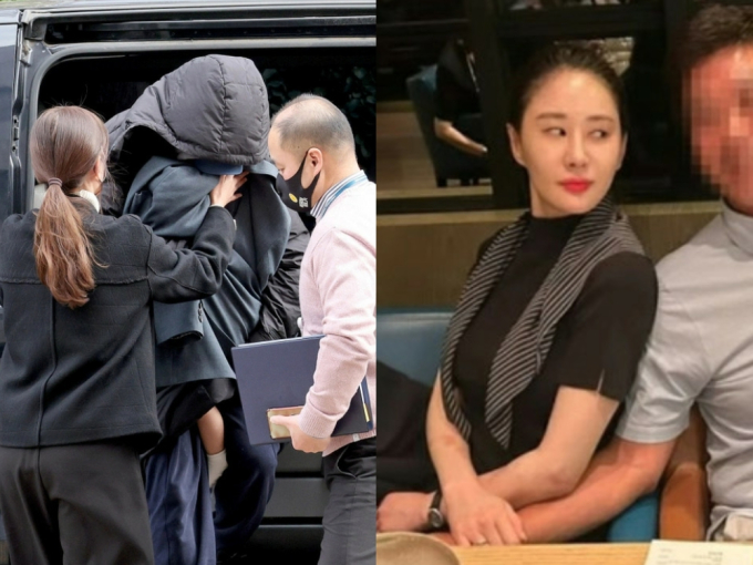 A có khoảng thời gian làm diễn viên, còn từng vào tù vì hành vi lừa đảo. Đáng chú ý, A (bên trái) gặp gỡ nhân tình Lee Sun Kyun trong tù, dần trở thành bạn bè thân thiết