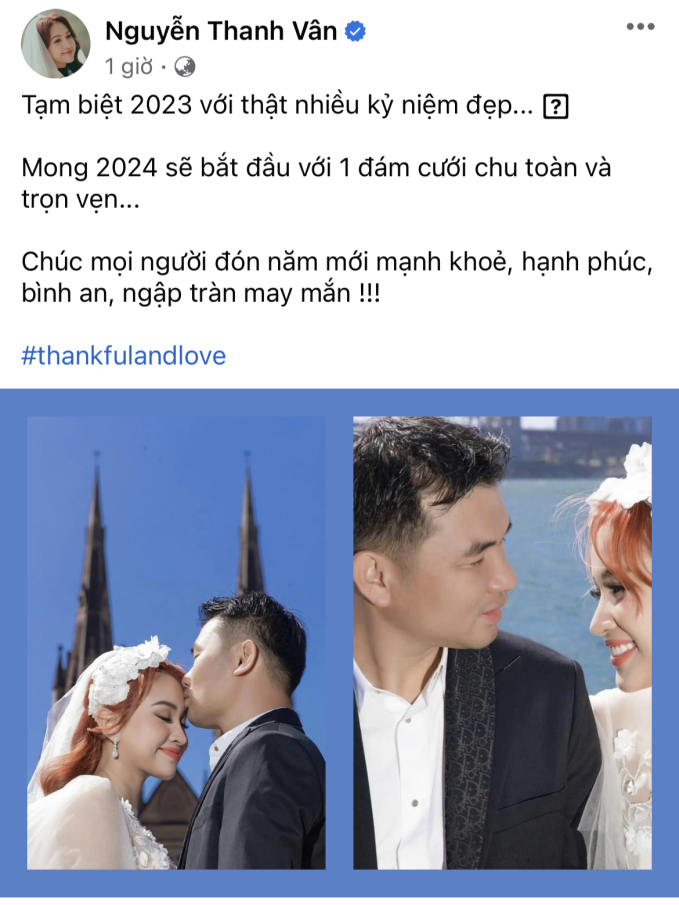 MC Vân Hugo tung ảnh cưới bên chồng doanh nhân 
