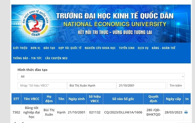 Lộ kết quả bằng tốt nghiệp đại học của Hoa hậu Xuân Hạnh, liệu có gây thất vọng? 