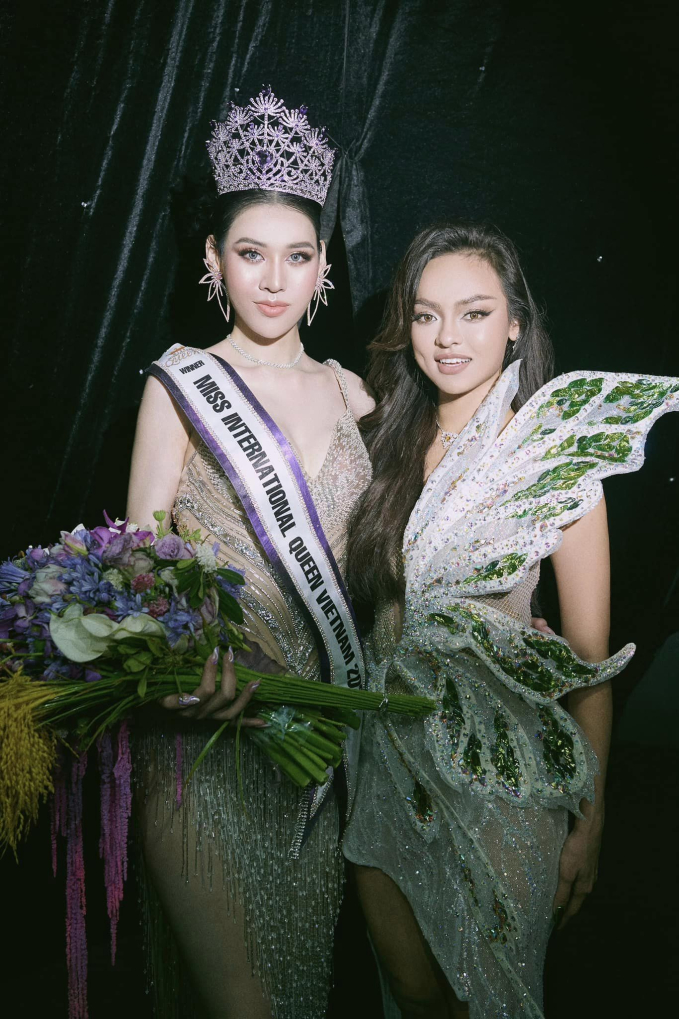 Mai Ngô đóng góp không nhỏ vào chiến thắng của Dịu Thảo tại Miss International Queen Vietnam 2023