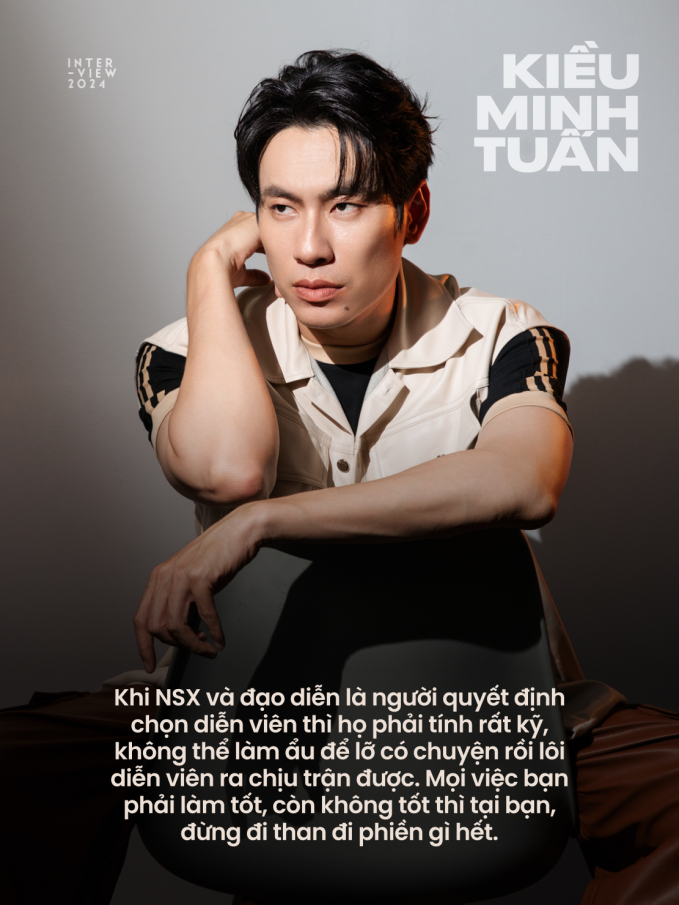 Kiều Minh Tuấn: Không làm diễn viên nữa thì tôi chạy xe ôm công nghệ, quan trọng là vui vẻ để xin khách 