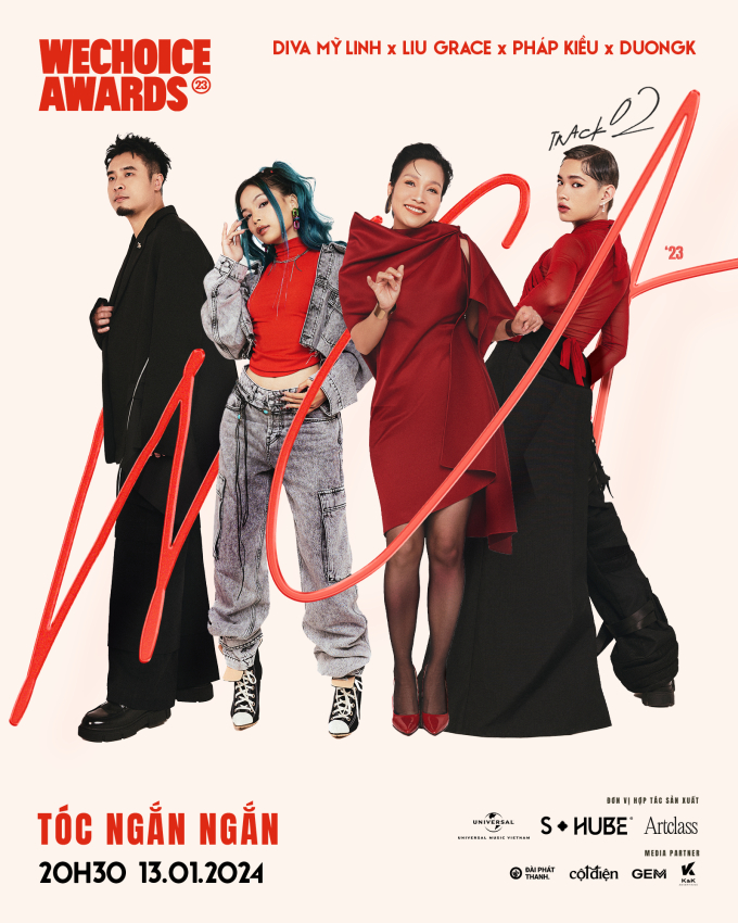 Diva Mỹ Linh cùng Liu Grace, Pháp Kiều và producer DuongK làm mới hit Tóc Ngắn 