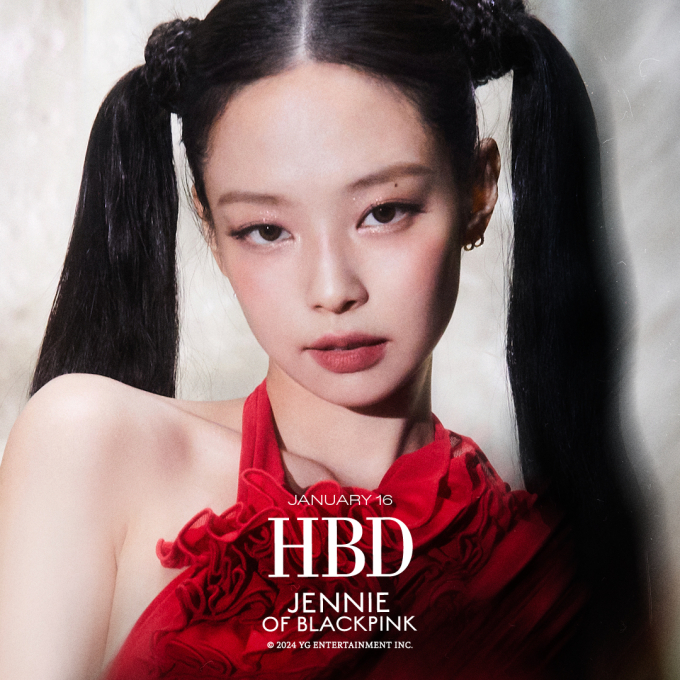YG gửi lời chúc mừng sinh nhật Jennie, với chú thích 