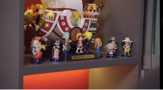 Gin Tuấn Kiệt có sở thích đặt biệt với các nhân vật trong phim hoạt hình One Piece