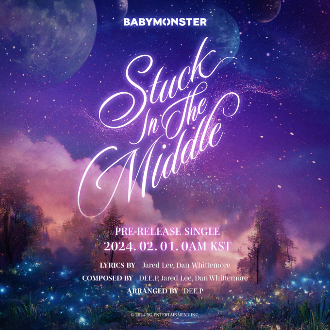 YG tung poster ca khúc mới của BABYMONSTER