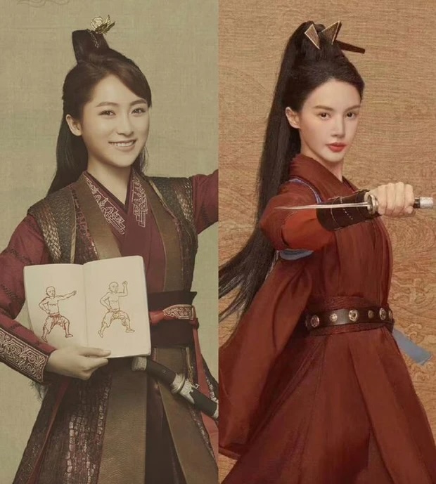 Hàn Cửu Nặc (trái) bị thay thế bằng Kim Thần trong Khánh Dư Niên 2.