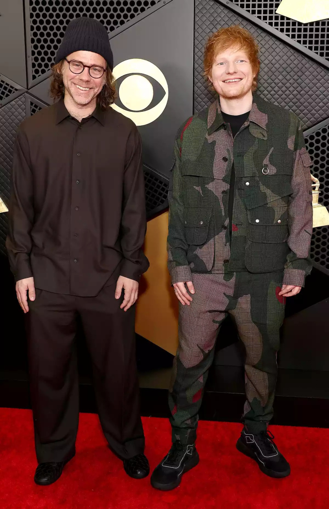 Ed Sheeran và nhà sản xuất âm nhạc Aaron Dessner cùng đổ bộ Grammy