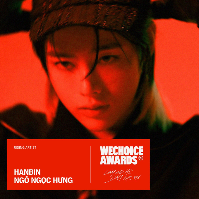 Giải thưởng mà Hanbin nhận được ở WeChoice Awards 2023