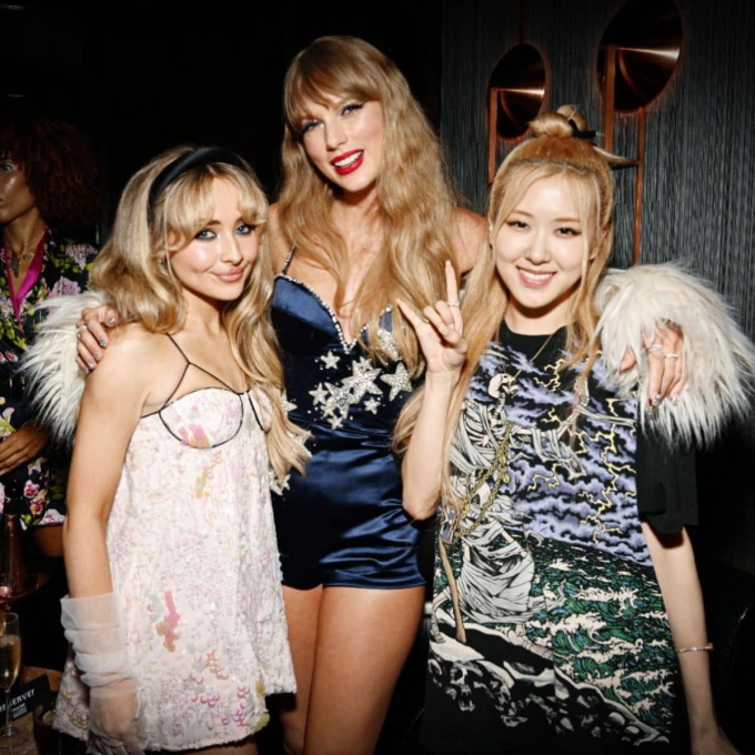 Tình bạn của Rosé và Taylor Swift được nhiều người ngưỡng mộ