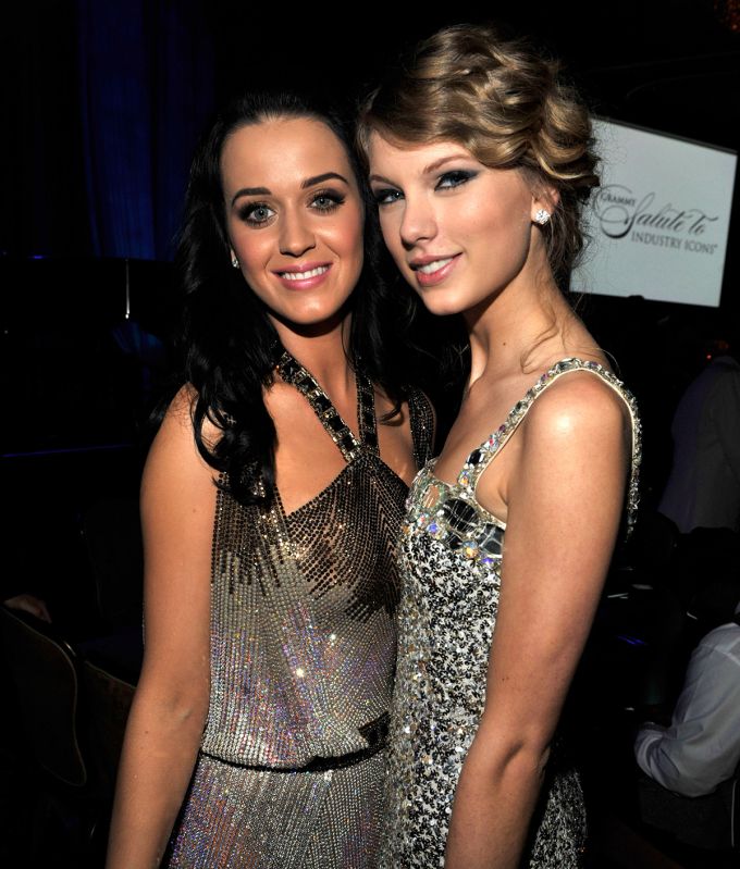 Katy Perry và Taylor Swift thời còn thân thiết với nhau