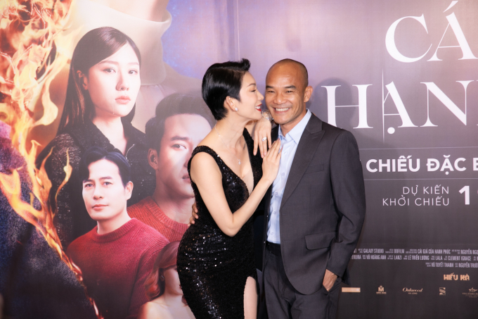 Siêu mẫu Xuân Lan cùng chồng Nguyễn Ngọc Lâm. Anh cũng là đạo diễn của dự án.