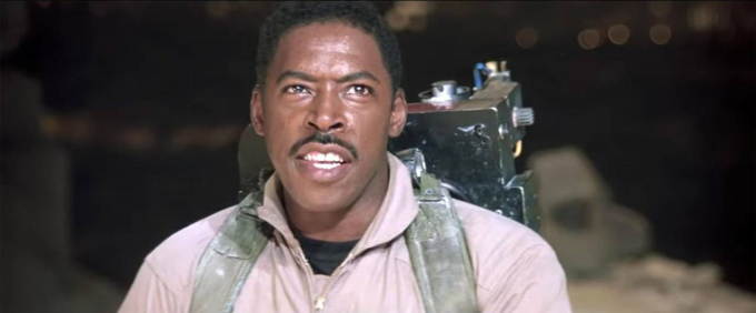 Ernie Hudson trong Ghostbusters (1984).