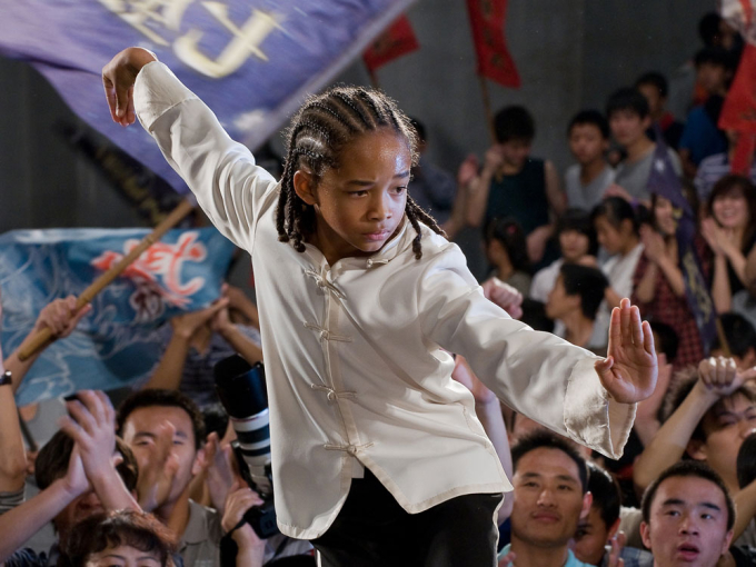 Jaden Smith trong phim The Karate Kid.