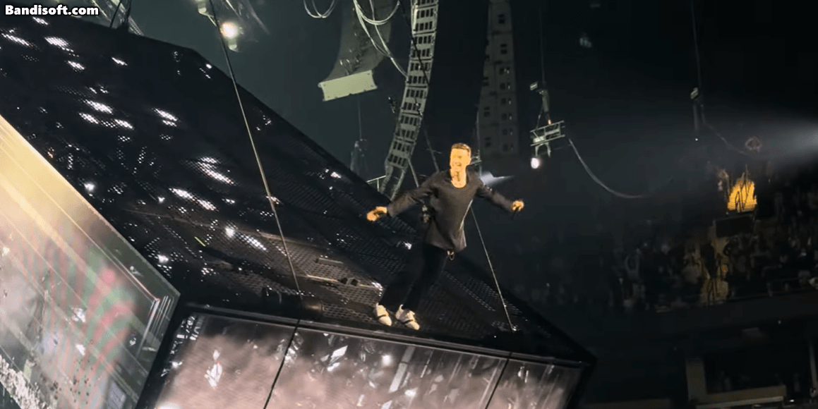 MXH 'dậy sóng' với tour diễn của Justin Timberlake: Hát cực hay trên sân khấu bay lơ lửng!