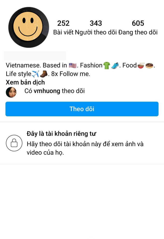 Cả hai còn follow nhau trên MXH