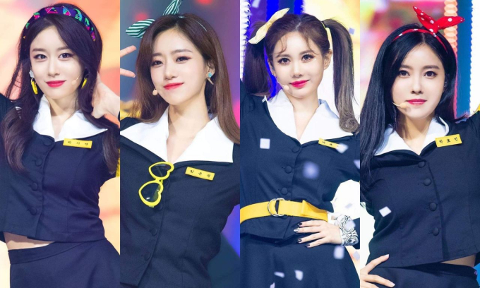 T-ara  diễn Roly Poly với đội hình 4 thành viên năm 2020