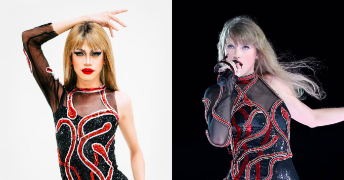 Taylor Sheesh theo đuổi công việc cosplay Taylor Swift