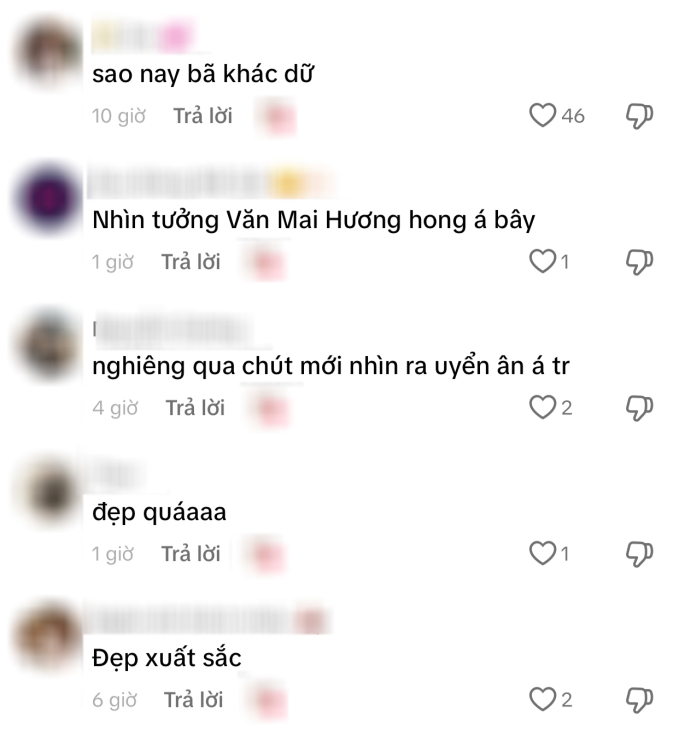 Nhiều cư dân mạng bình luận không nhận ra Uyển Ân hiện tại