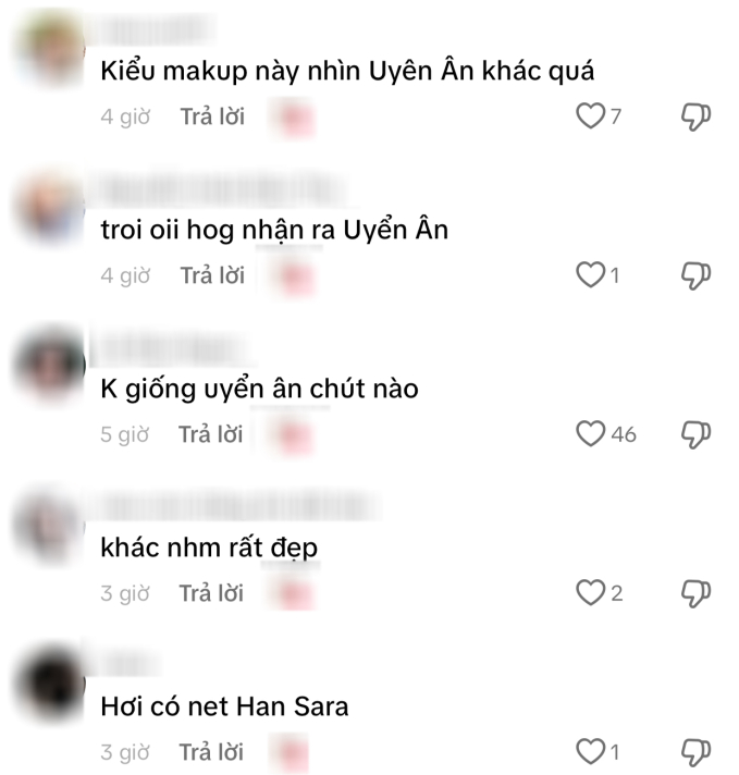 Một số ý kiến cho rằng nữ diễn viên có sự thay đổi về diện mạo so với trước