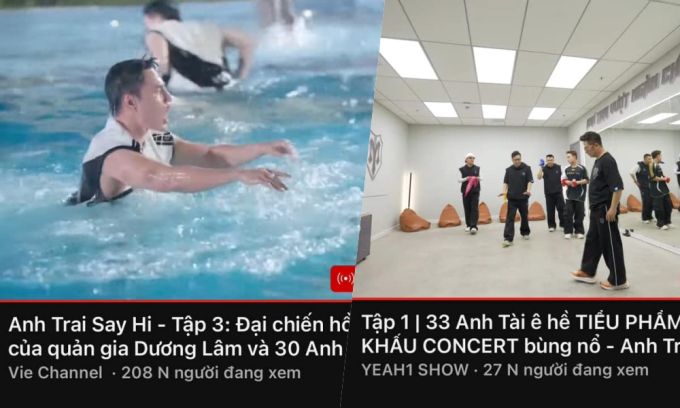 Tập 1 của Anh Trai Vượt Ngàn Chông Gai đạt lượt xem khiêm tốn, bị show đối thủ bỏ xa