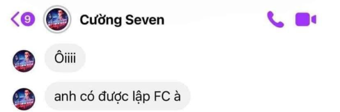 Phản ứng xúc động của anh trai khi được lập FC sau nhiều năm hoạt động
