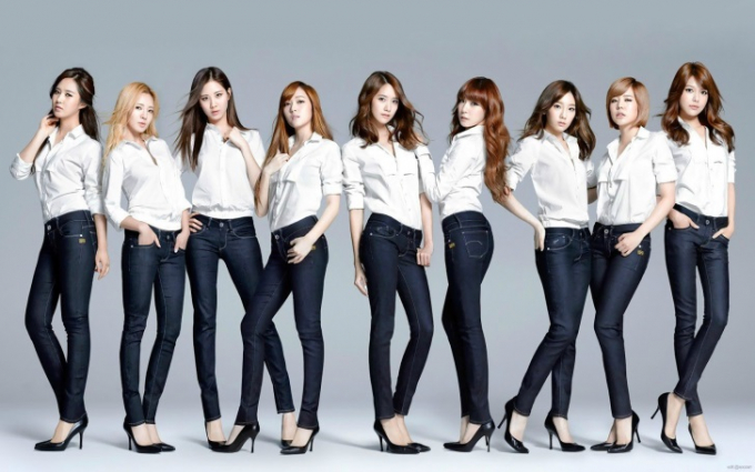 Đội hình SNSD khi còn Jessica