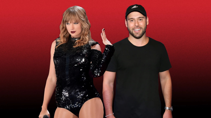 Scooter Braun cũng là người khiến Taylor Swift mất trắng 6 album đầu tay