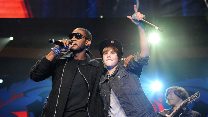 Usher là người tìm ra tài năng của Justin Bieber