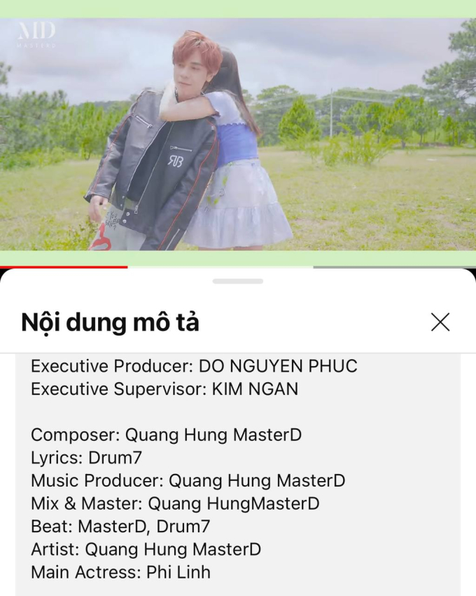 Drum7 được credit ở ca khúc Dễ Đến Dễ Đi