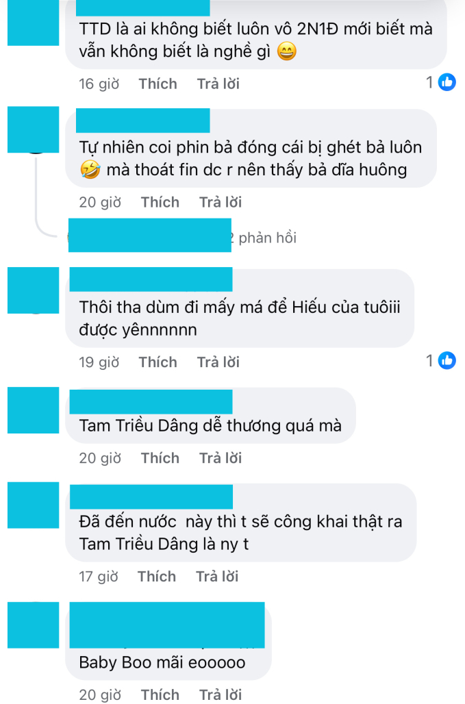 Cư dân mạng đưa ra nhiều bình luận trái chiều, trong đó có cả những ý kiến chỉ trích Tam Triều Dâng