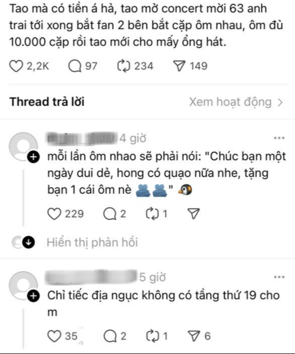 Không ít người hâm mộ tỏ vẻ mệt mỏi, chán chường trước cuộc giao tranh căng thẳng giữa 2 FC
