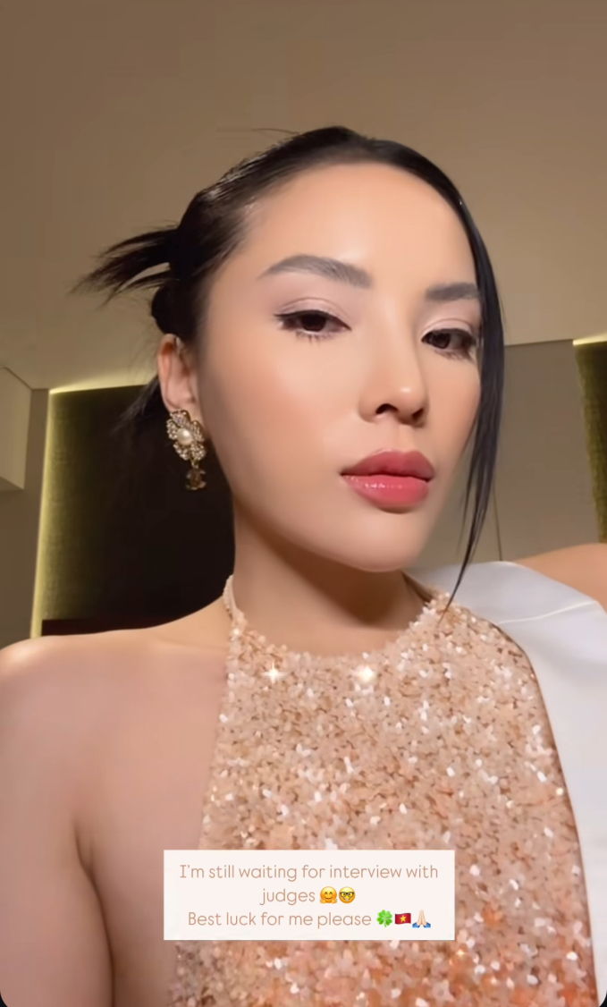 Trong khi Thanh Thuỷ đã đăng quang thì Kỳ Duyên đang bước vào những phần thi quan trọng ở Miss Universe 