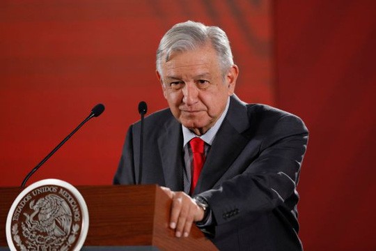  Tổng thống Andres Manuel Lopez Obrador. Ảnh: Reuters.