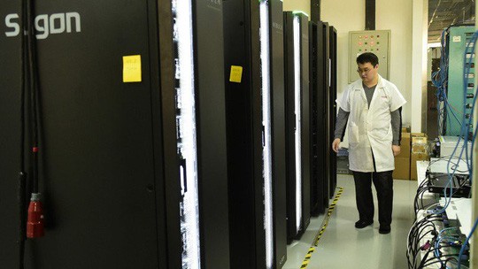   Sugon tự nhận là nhà sản xuất siêu máy tính lớn nhất châu Á. Ảnh: Technology Review.  