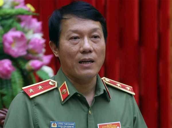 Trung tướng Lương Quang Tam. 