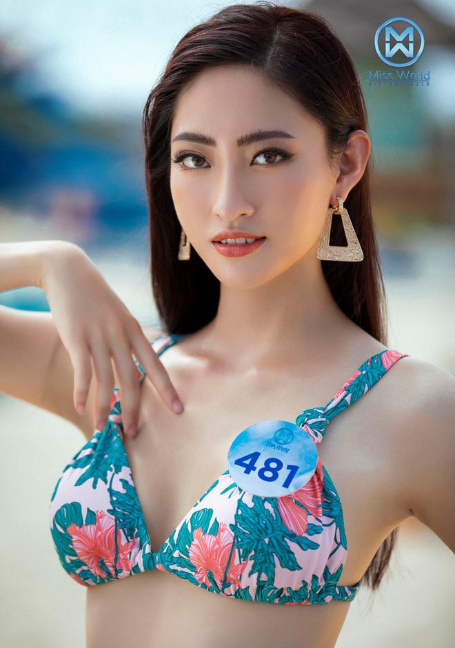 Vẻ đẹp gợi cảm của Lương Thùy Linh, tân Hoa hậu Miss World Việt Nam 2019