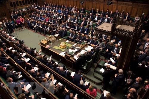   Toàn cảnh một phiên họp của Hạ viện Anh ở London.  