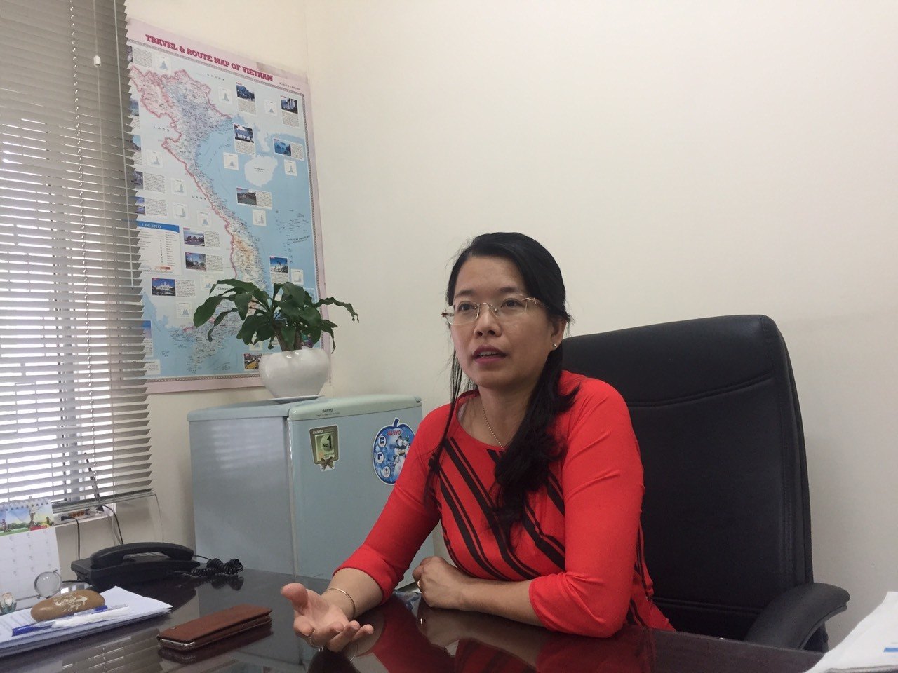   Bà Nguyễn Thị Ánh Hoa, Phó giám đốc Sở du lịch TP.HCM.  