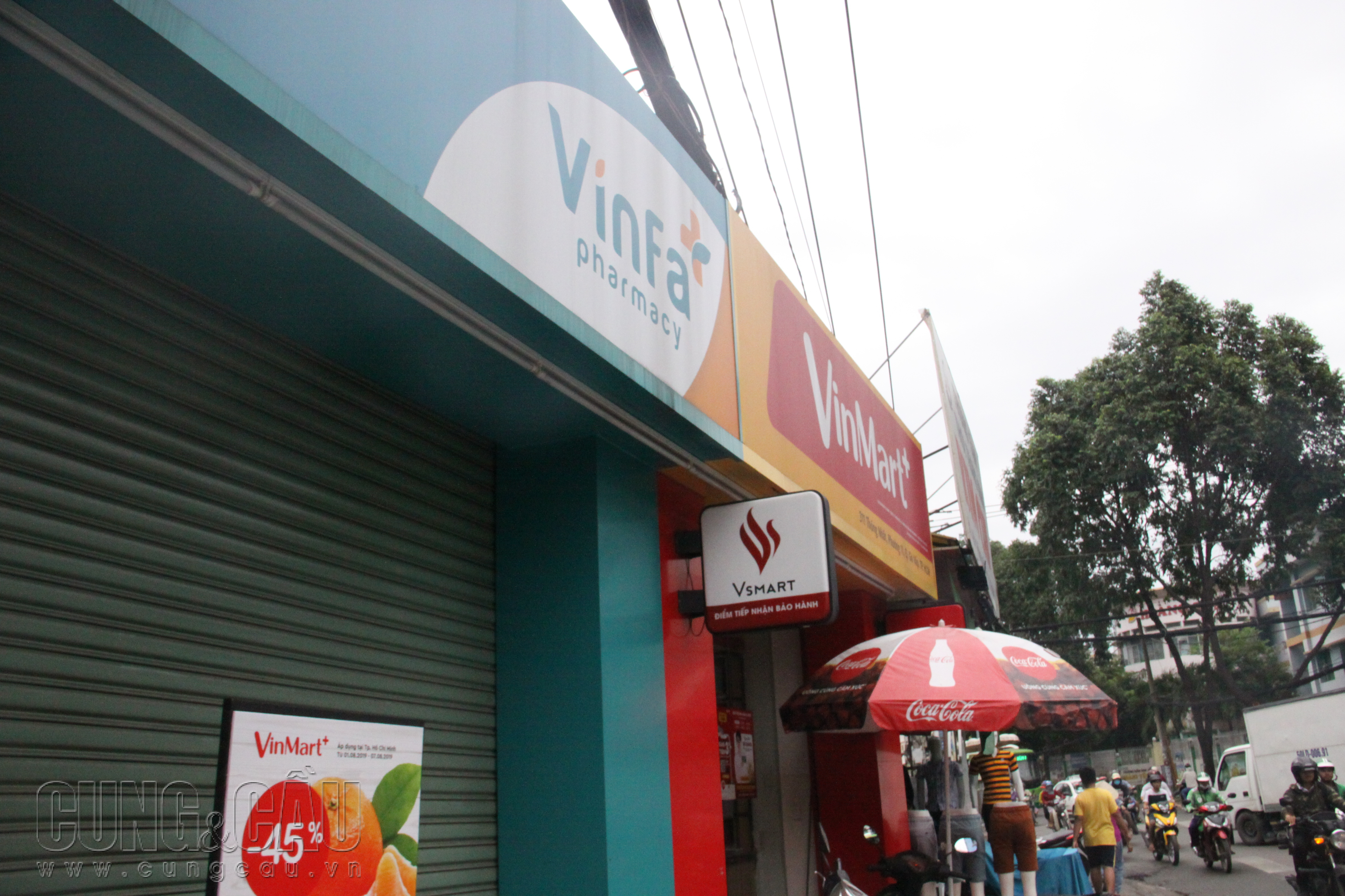 VinFa đang tận dụng diện tích của cửa hàng tiện lợi VinMart+