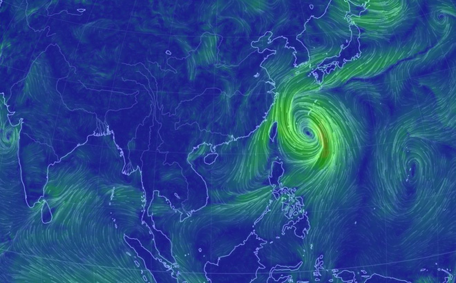 Cơn bão Tapah gây mất điện trên diện rộng khu vực Nhật Bản - Hàn Quốc.
