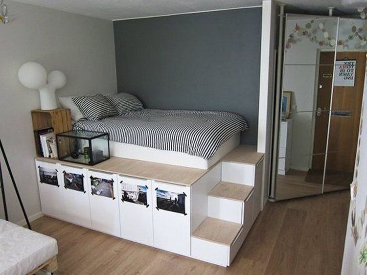 Cách bố trí phòng ngủ cho những căn hộ có diện tích nhỏ