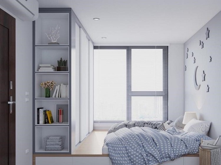 Cách bố trí phòng ngủ cho những căn hộ có diện tích nhỏ