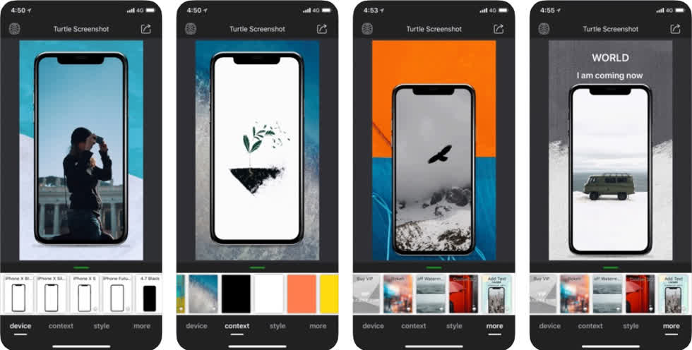   Ứng dụng Turtle Wrapper sẽ cung cấp cho bạn công cụ chỉnh sửa cực kỳ thú vị, giúp tùy biến ảnh nền và đặc biệt là thích hợp để ẩn đi tai thỏ trên iPhone X/XS/XS Max/XR.  