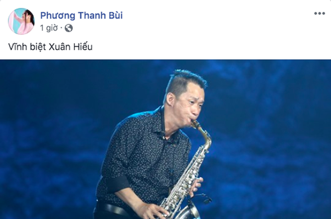 Sao Việt xót thương trước sự ra đi của nghệ sĩ saxophone Xuân Hiếu
