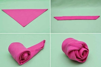 Cách tạo ấn tượng cho bàn tiệc bằng 2 kiểu gấp khăn ăn đẹp và đơn giản 