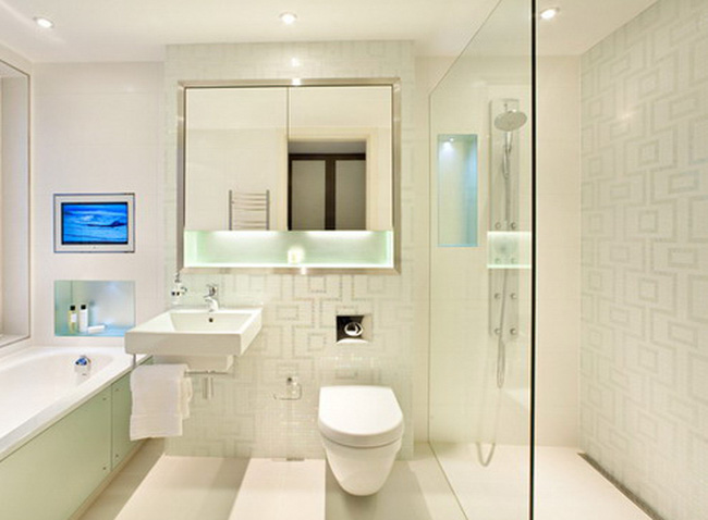 7 cách bố trí nhà tắm sạch đẹp, giúp cuộc sống thăng hoa