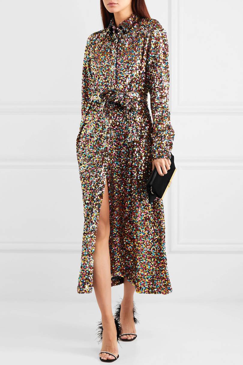   Belted Sequin Dress, £ 1.180, Attico  