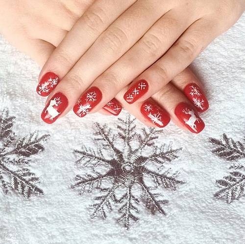 17 mẫu nail đẹp cho Giáng sinh ấn tượng